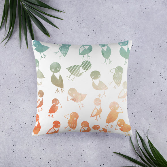'Bird Pattern' Pillow