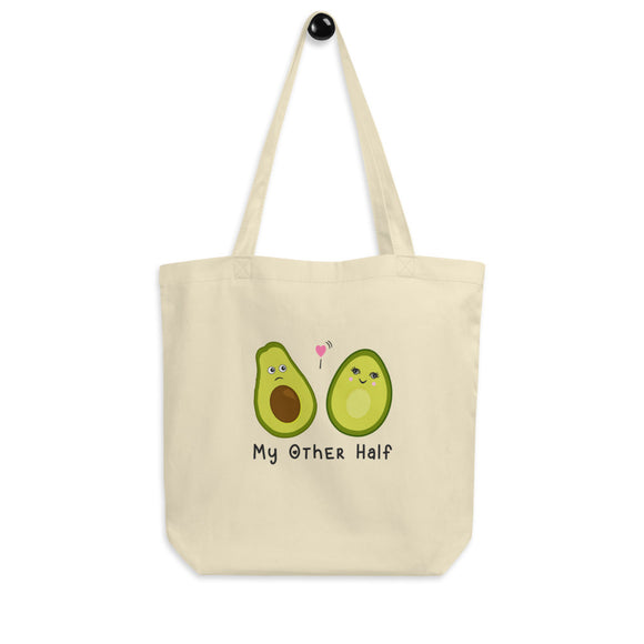 'My Other Half Avocado' Eco Tote Bag