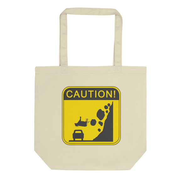 'Caution!' Eco Tote Bag