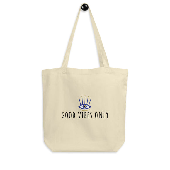 'Good Vibes Only' Eco Tote Bag