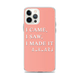 'I made It Awkward' iPhone Case