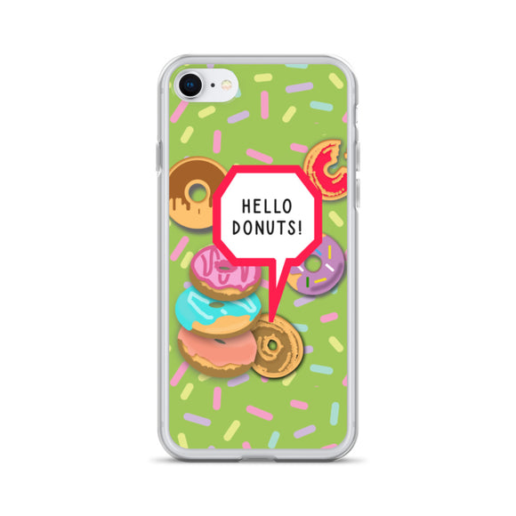 'Hello Donuts!' iPhone Case