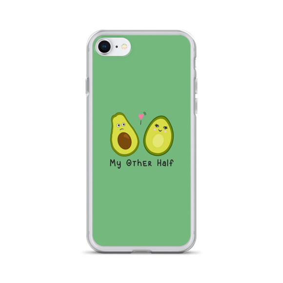 'My Other Half Avocado' iPhone Case