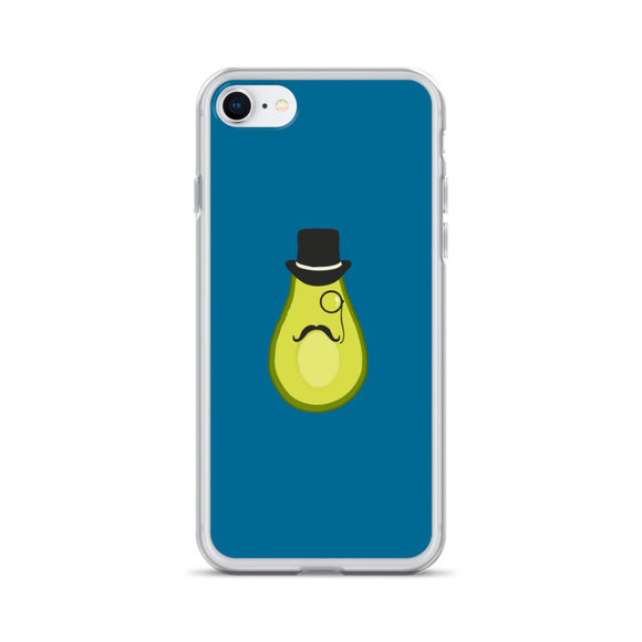 'Gentleman Avocado' iPhone Case